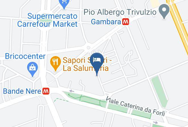 Milan - Residence Desenzano Maps