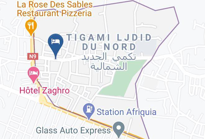 Meknes Tafilalet - Residence Dikre Maps