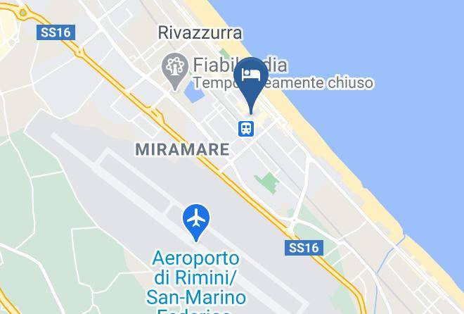 Rimini - Residence Divina Maps