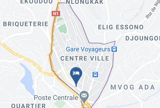 Residence Djeugappart Hotel Map - Centre - Mfoundi