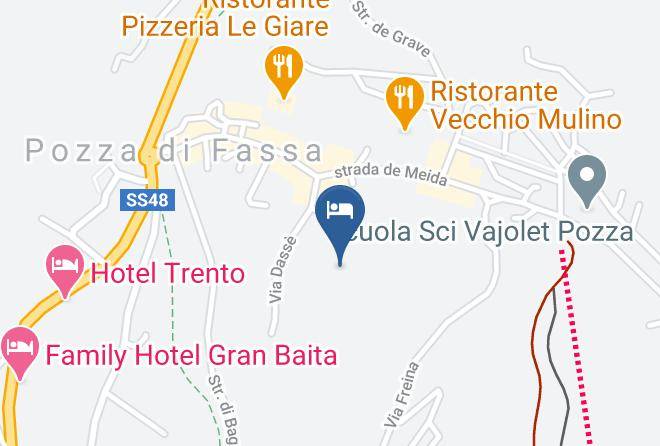 Trento - Residence Dolomia Maps