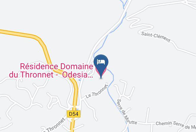 Var - Residence Domaine Du Thronnet Odesia Vacances Maps