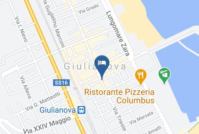 Teramo - Residence Don Camillo Giulianova Maps