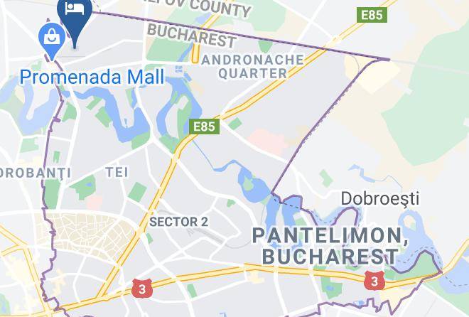 Bucharest - Residence Dp Pipera Maps