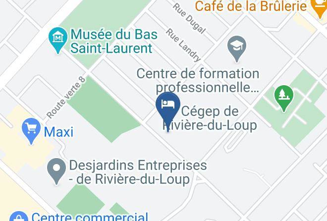 Riviere Du Loup Regional County Municipality - Residence Du Cegep De Riviere Du Loup Maps