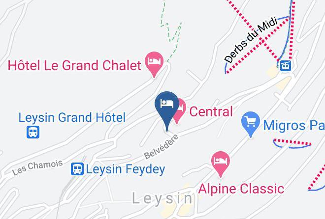 Aigle - Residence Du Chamossaire Maps