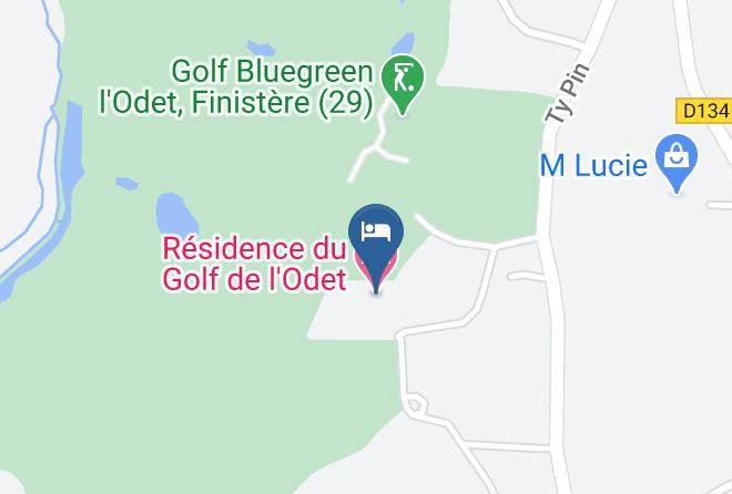 Finistere - Residence Du Golf De L'odet Maps