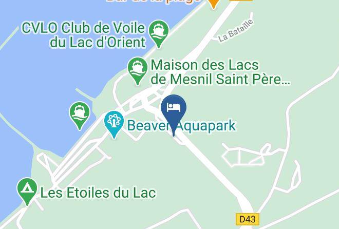 Aube - Residence Du Lac D'orient Maps