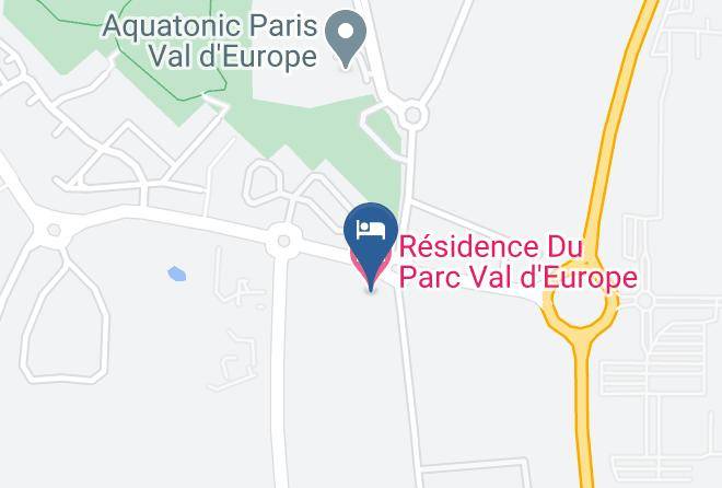 Residence Du Parc Val D'europe Map