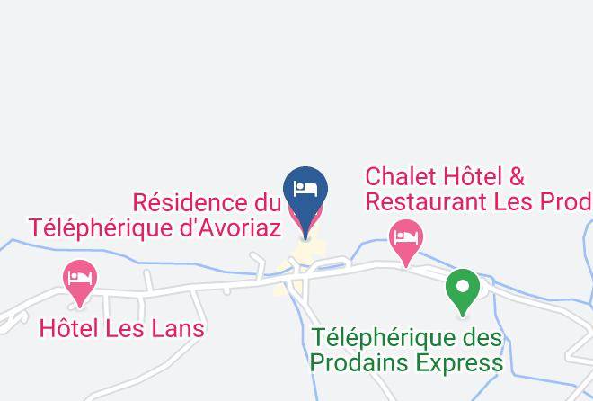 Haute Savoie - Residence Du Telepherique D'avoriaz Maps