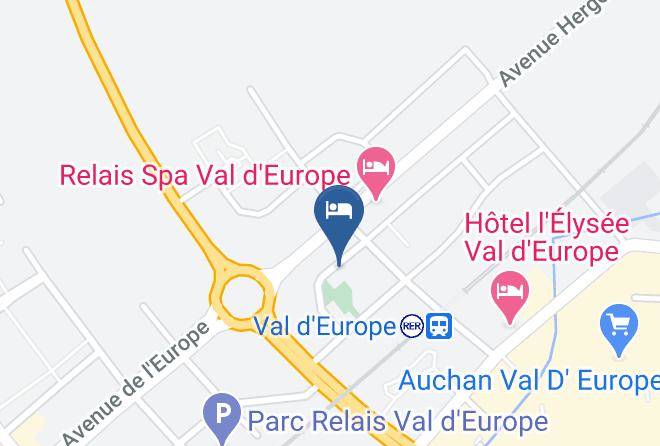 Seine Et Marne - Residence Du Val D'europe Maps