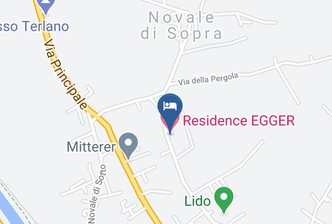 Bolzano - Residence Egger Maps