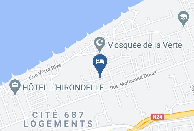 Algeria - Residence El Schems Maps