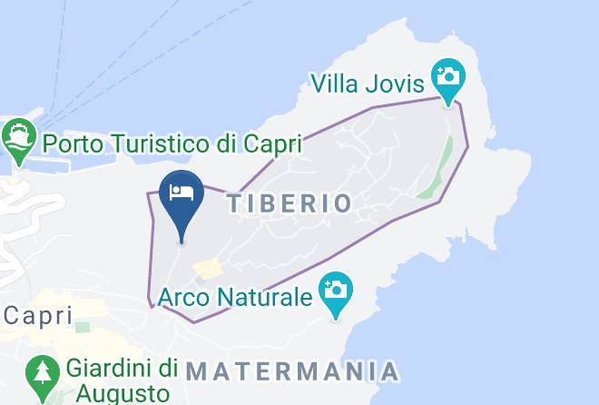 Residence Elegance Il Monacone B&b Capri Map