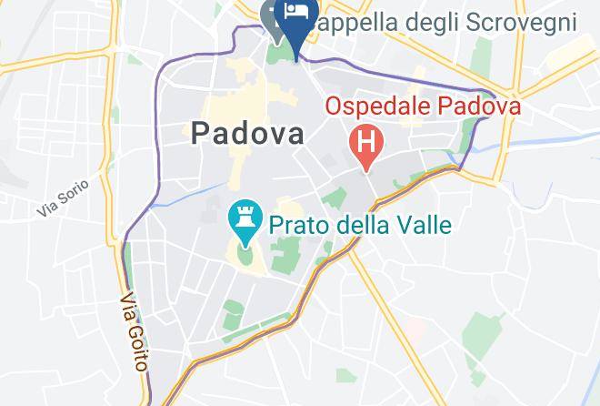 Padua - Residence Eremitani Maps