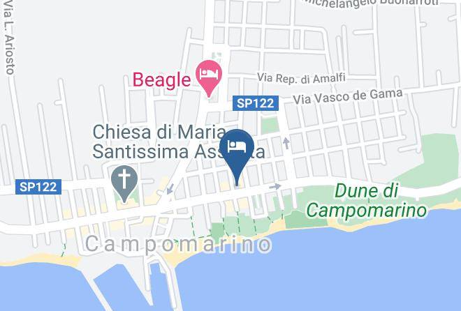 Residence Erminia Map