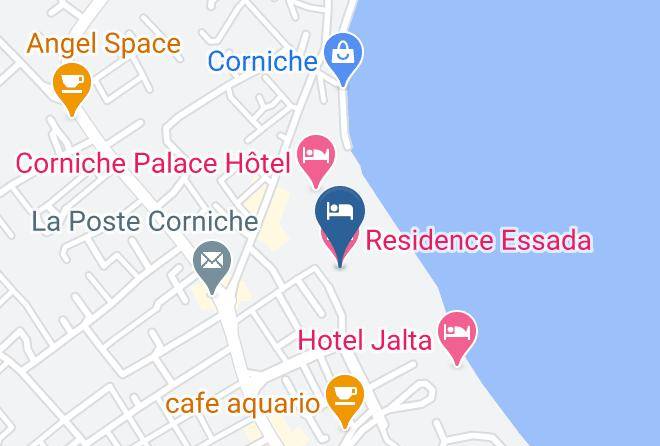 Tunisia - Residence Essada Maps