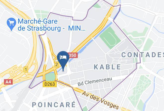 Bas Rhin - Residence Etudiante La Canopee Maps