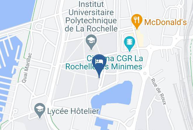 Charente Maritime - Residence Etudiante La Rochelle Les Minimes Les Estudines Maps