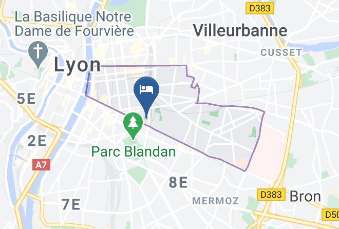 Rhone - Residence Etudiante Part Dieu Park Maps
