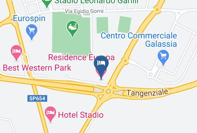 Piacenza - Residence Europa Maps
