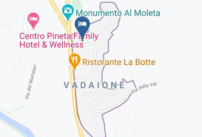 Trento - Residence Federica Maps
