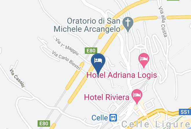 Savona - Residence Felice Maps
