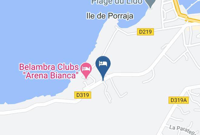 Residence Figarella Map