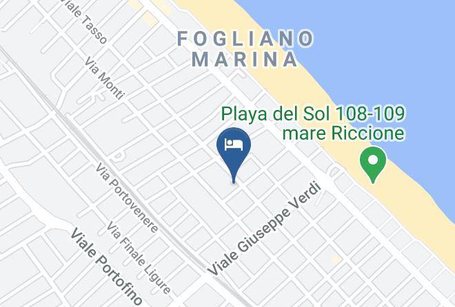 Rimini - Residence Filmare Maps