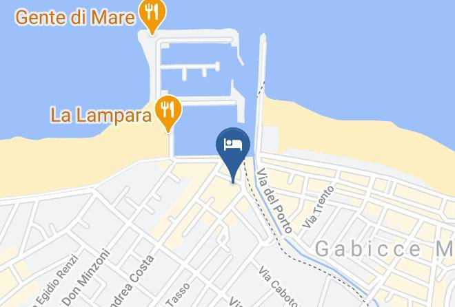 Rimini - Residence Fiorella Maps