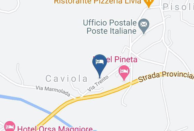 Belluno - Residence Focobon Maps