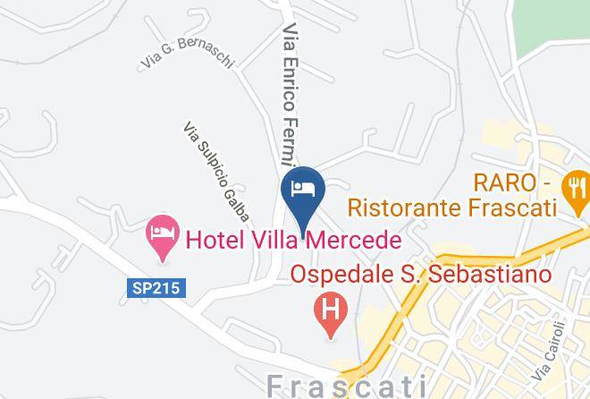Rome - Residence Frascati Maps