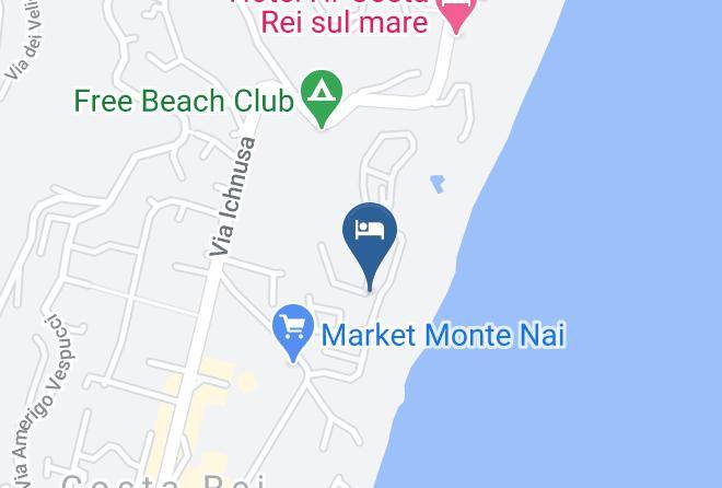 Province Of South Sardinia - Residence Free Beach Maps