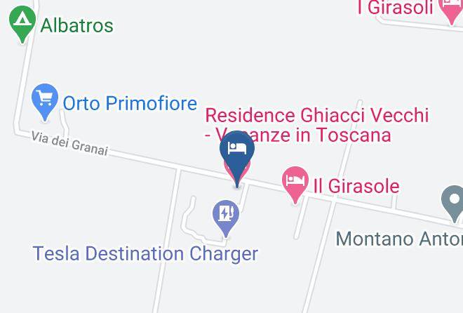 Leghorn - Residence Ghiacci Vecchi Vacanze In Toscana Maps