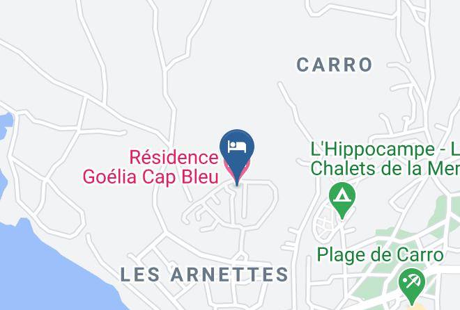 Bouches Du Rhone - Residence Goelia Cap Bleu Maps