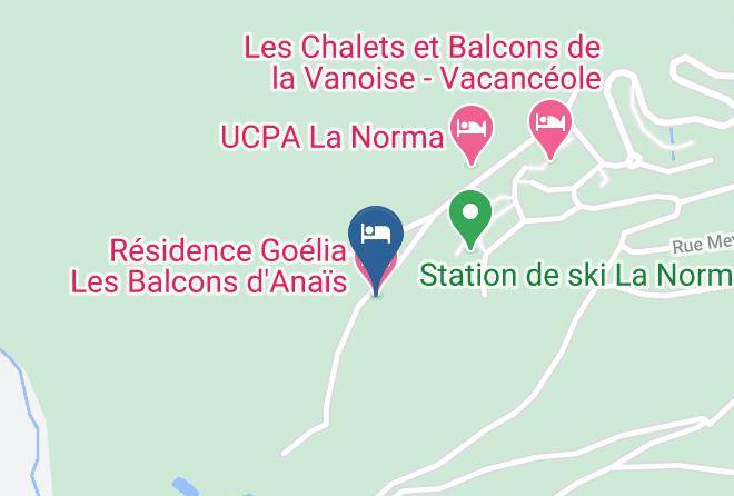 Savoie - Residence Goelia Les Balcons D'anais Maps
