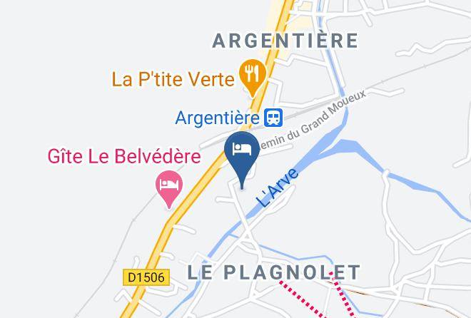 Haute Savoie - Residence Grand Roc Maps