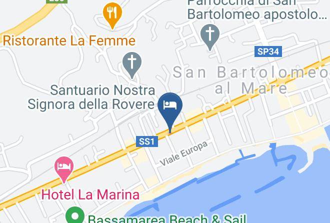 Imperia - Residence Greco Maps