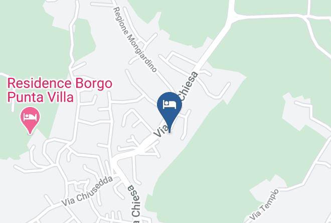 Sassari - Residence Guardioli Ville In Sardegna Maps