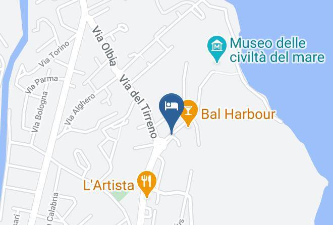 Sassari - Residence Harbour Maps