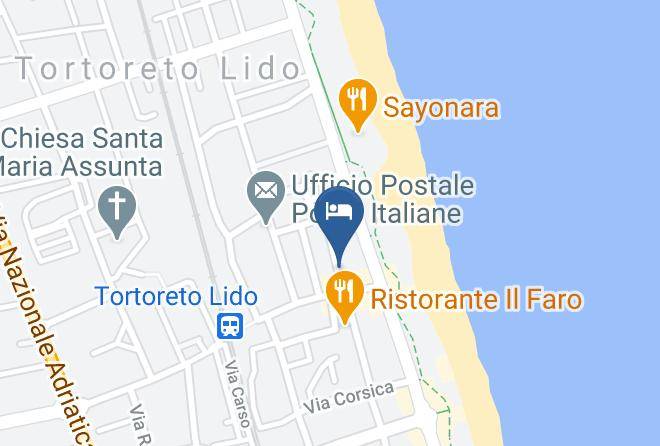 Teramo - Residence Helene Maps