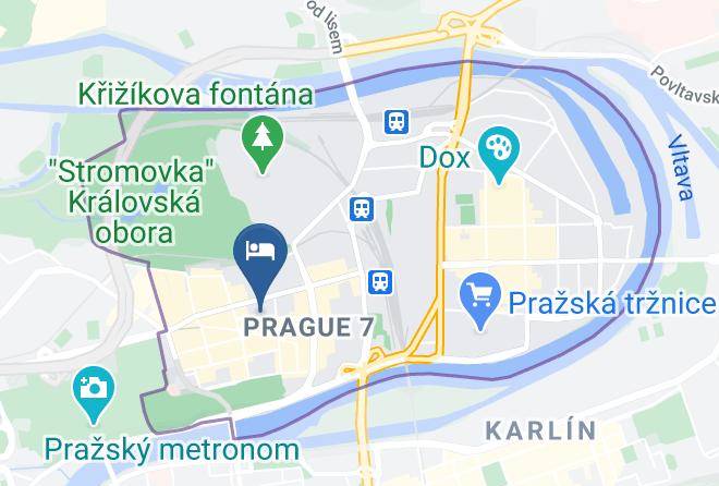 Residence Hermanova Map