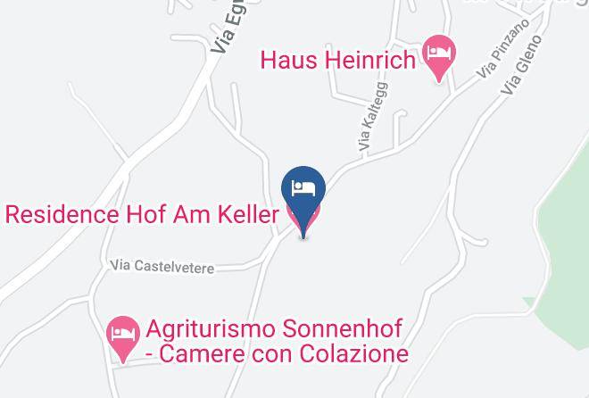 Bolzano - Residence Hof Am Keller Maps
