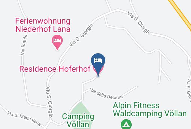 Bolzano - Residence Hoferhof Maps