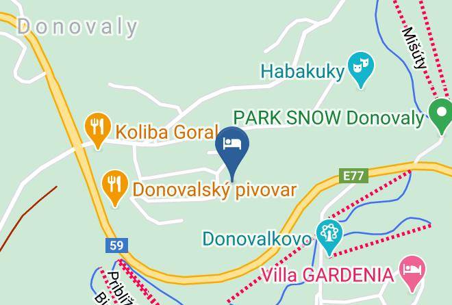 Donovaly - Residence Hotel & Club Maps