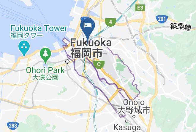 Fukuoka City Hakata Ward - Residence Hotel Hakata 5 Maps