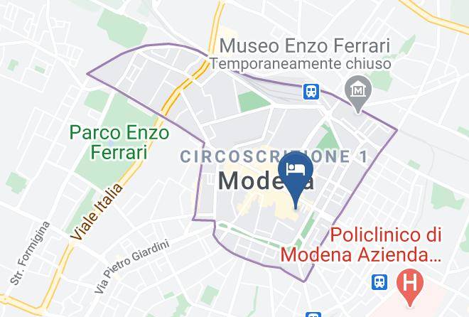 Modena - Residence Hotel Masone Maps