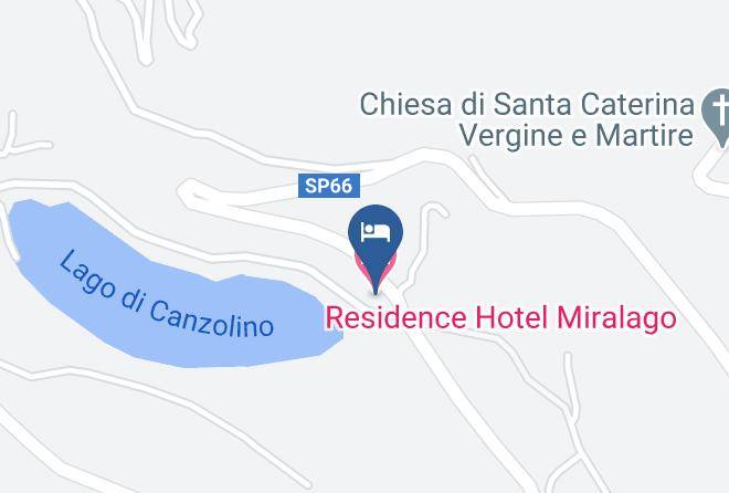 Trento - Residence Hotel Miralago Maps