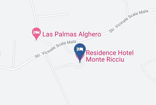 Sassari - Residence Hotel Monte Ricciu Maps