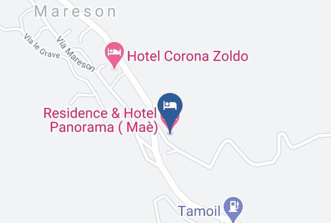 Belluno - Residence & Hotel Panorama Maps